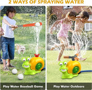 Snail Sprinkler Baseball Toy — 2-in-1 Summer Fun