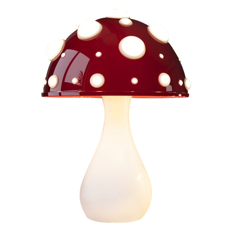 USB Bedside 3-color Dimmable Mushroom Lamp Decorative Lamp Bedroom Ambiance Light Holiday Party Ambiance Light Night Light Holiday Gift, Mood Lighting, Bedroom Lighting, Unique Design, Artistic Decor, Highquality Lighting, Touch Control, Dimmable Light, A