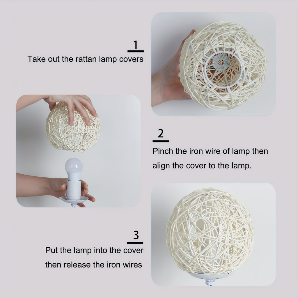 Modern Pastoral LED Floor Lamp: Decorative Hand-Woven Rattan Flower Night Light - Creative Standing Smart Lamp for Reading Living Room Bedroom Tea Room Club