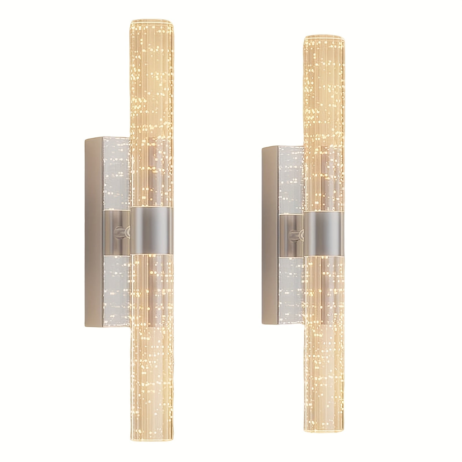 Battery Operated Wall Sconces 10000mAh Rechargeable Battery Powered Wall Lights Indoor Night LED Wall Lamp Glass Bubbles Room Decor Not Hardwired Remote Control Dimmable Wall Lamp Fixtures For Bedroom Living Room Vanity