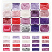 20 Colors of Pure Pearlescent Magic — Shimmer Watercolor Paint Set