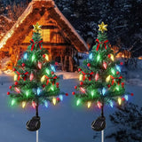 🎄 Solar Christmas Tree Light – Stake It, Forget It, Glow Every Night